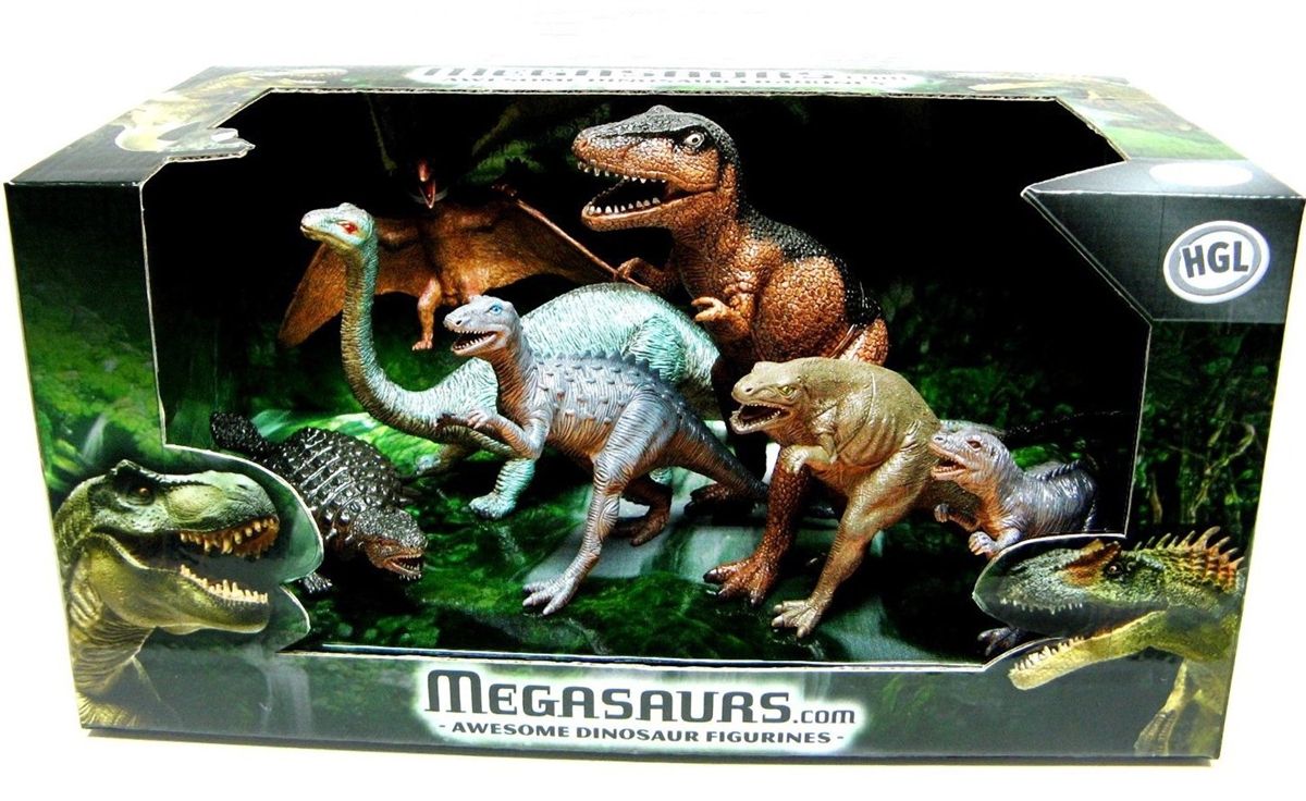 Megasaurs 7 Figure Dinosaur Set