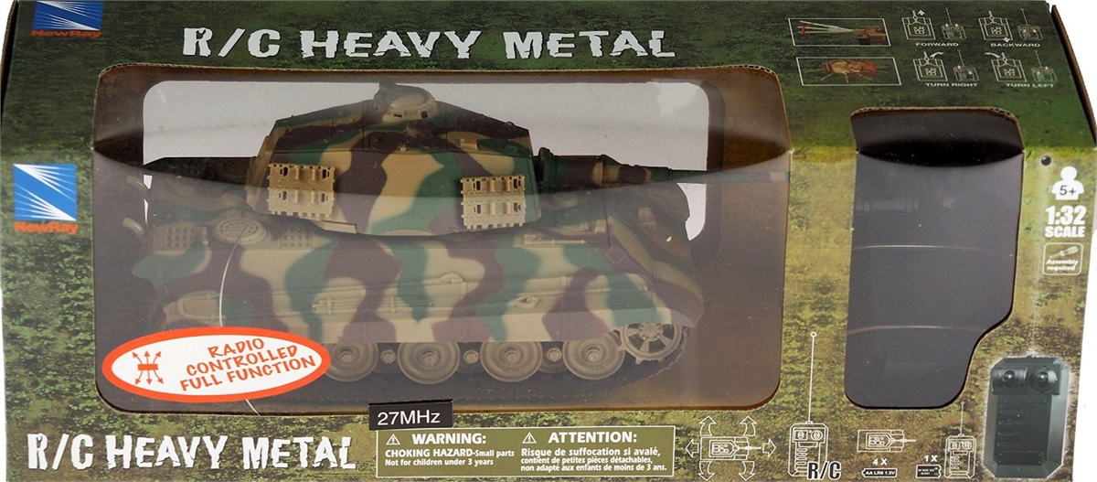 Radio Control Tank Heavy Metal – Comaco Toys