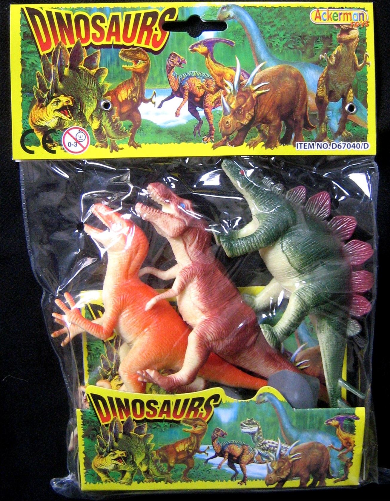 Dinosaur Playset 3 Figures plus Boulders – Comaco Toys