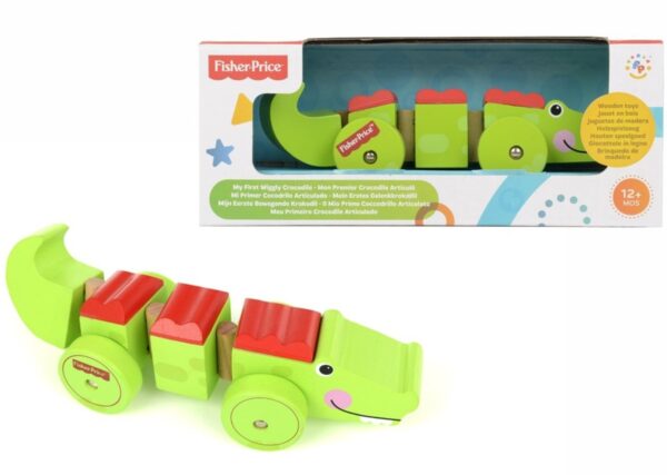 Fisher Price Crocodile on Wheels Comaco Toys